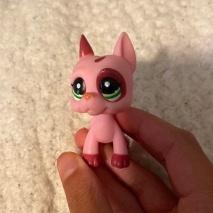 Lps Great Dane pink